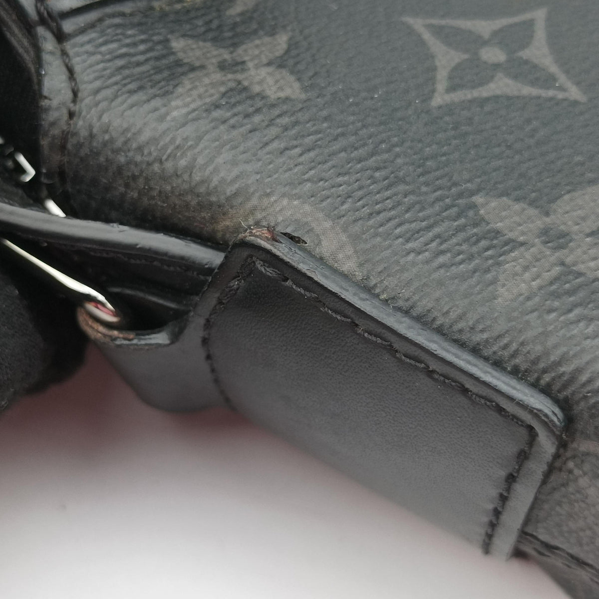 Pre-owned Louis Vuitton Briefcase Explorer Noir Monogram Eclipse Canvas M40566 shoulderbag | stylenewstar