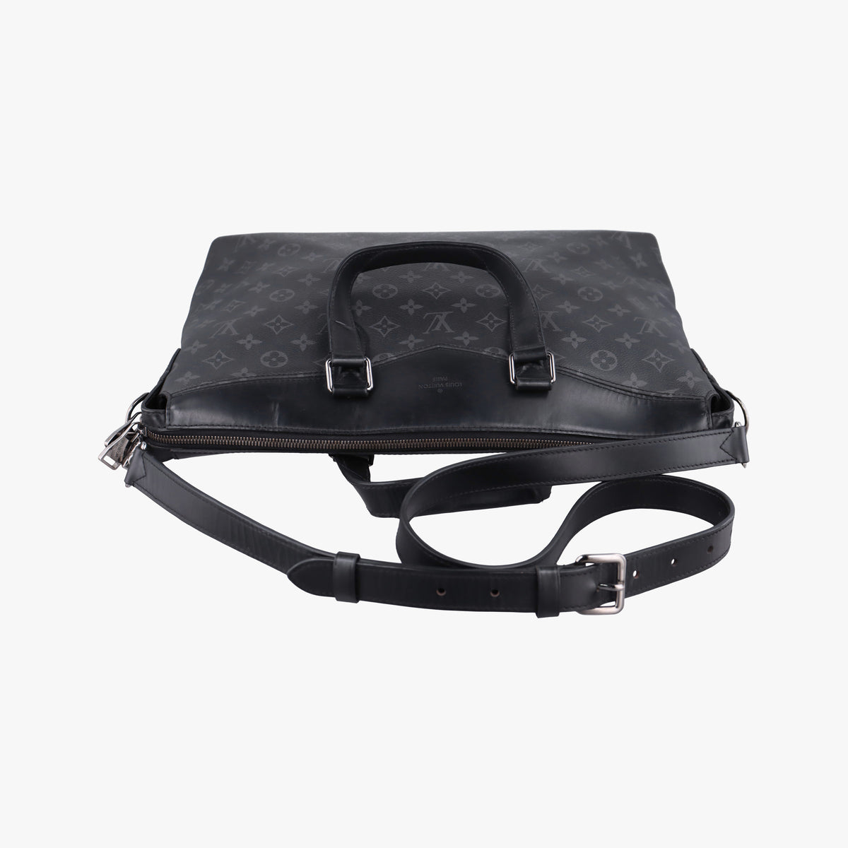 Pre-owned Louis Vuitton Briefcase Explorer Noir Monogram Eclipse Canvas M40566 shoulderbag | stylenewstar