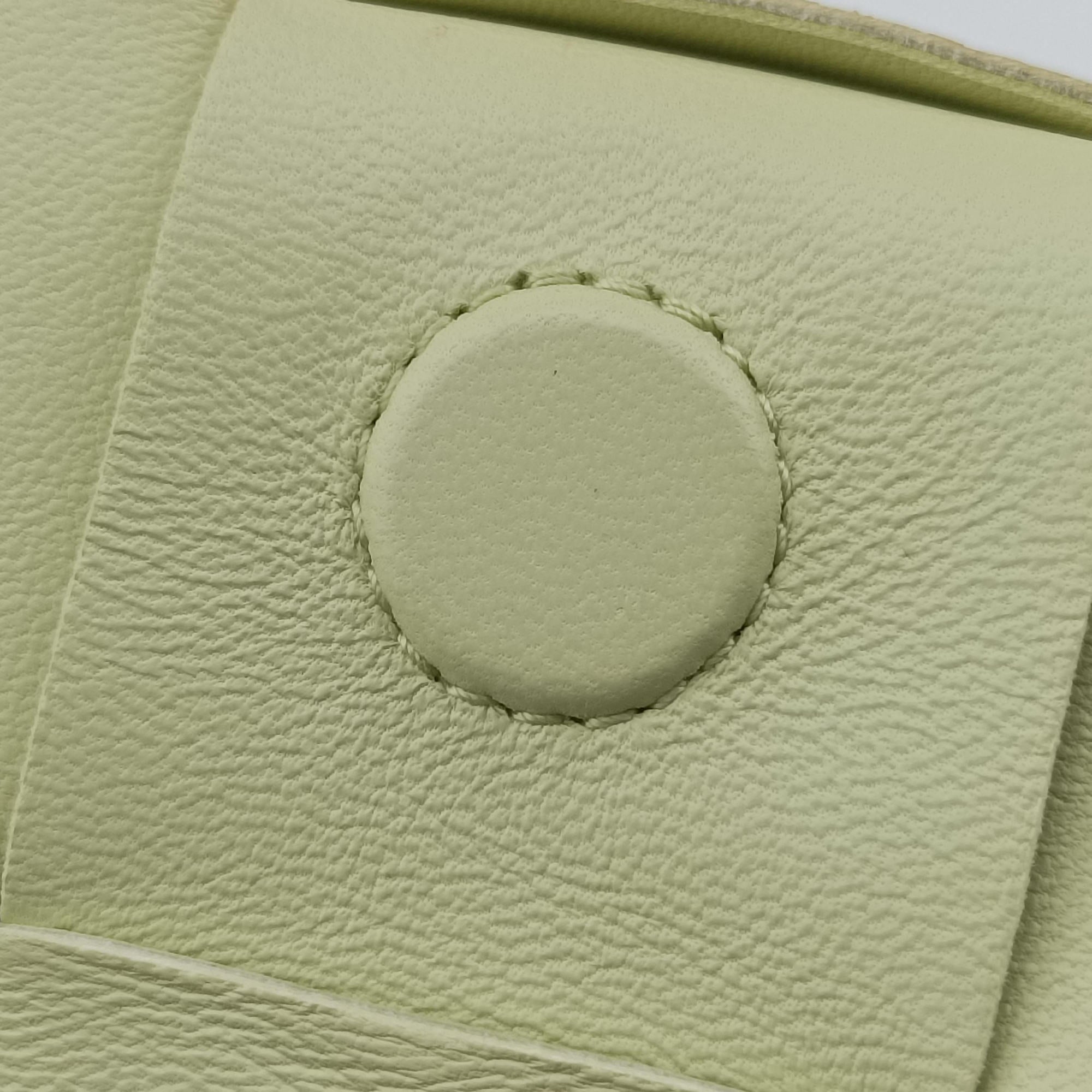 Pre-owned Bottega Veneta candy cassette Yellow lambskin  shoulderbag | stylenewstar