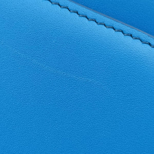 Pre-owned Christian Dior Lock Blue Leather  shoulderbag | stylenewstar