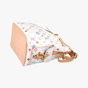 Vintage Louis Vuitton Petit NOe white Monogram Multicolor M42229 shoulderbag | stylenewstar