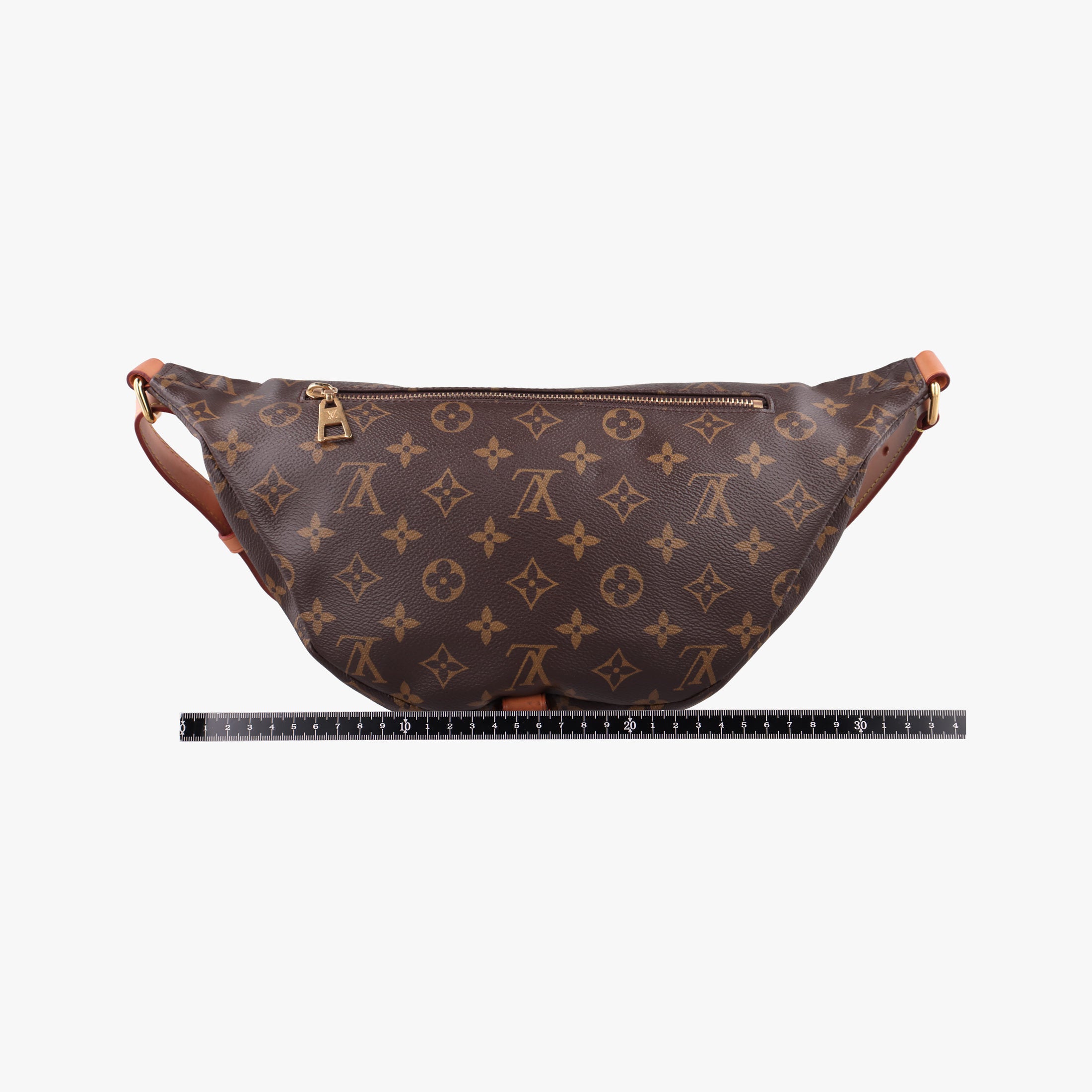 Pre-owned Louis Vuitton Bam Brown Monogram Canvas M43644 bum bag/waist bag | stylenewstar