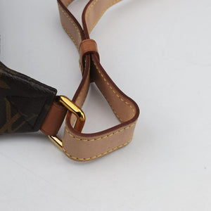 Pre-owned Louis Vuitton Bam Brown Monogram Canvas M43644 bum bag/waist bag | stylenewstar