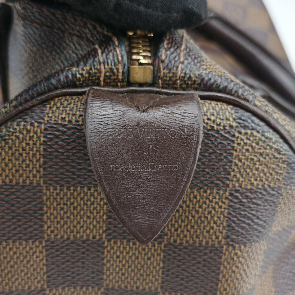 Secondhand Louis Vuitton Speedy 30 EBENE Damier Canvas N41364 handbag | stylenewstar