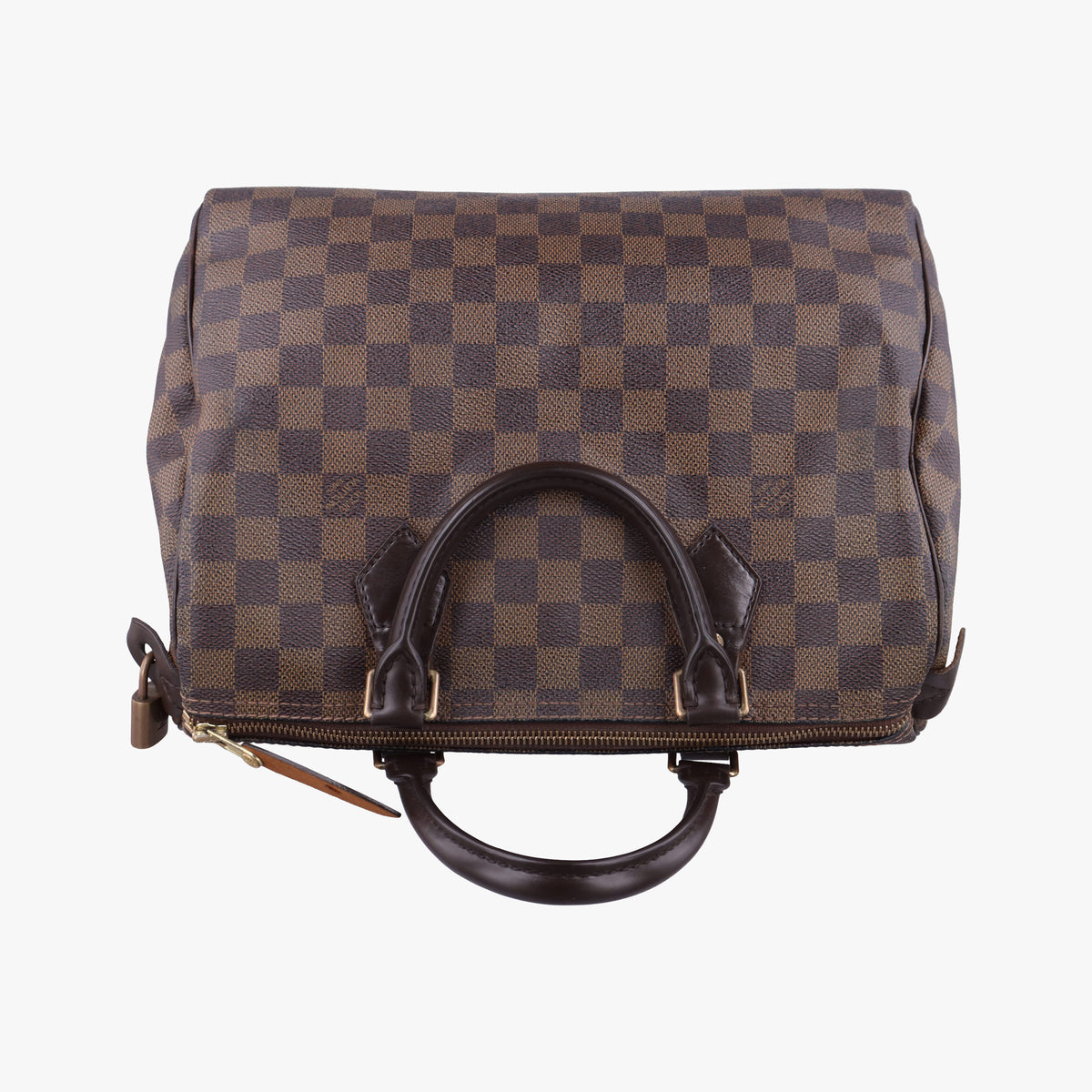 Secondhand Louis Vuitton Speedy 30 EBENE Damier Canvas N41364 handbag | stylenewstar