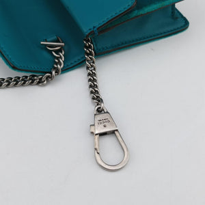 Pre-owned Gucci Dionysus Green velour 476432 shoulderbag | stylenewstar