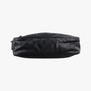 Pre-owned Gucci GG Imprime Messenger Black PVC coated canvas 201448 shoulderbag | stylenewstar