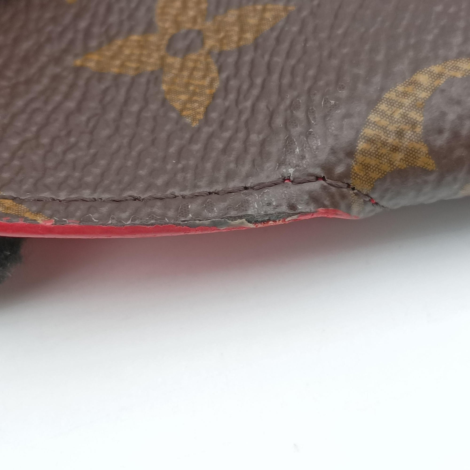 Pre-owned Louis Vuitton Pochette Kirigami Brown Monogram Canvas M62034 clutchbag | stylenewstar