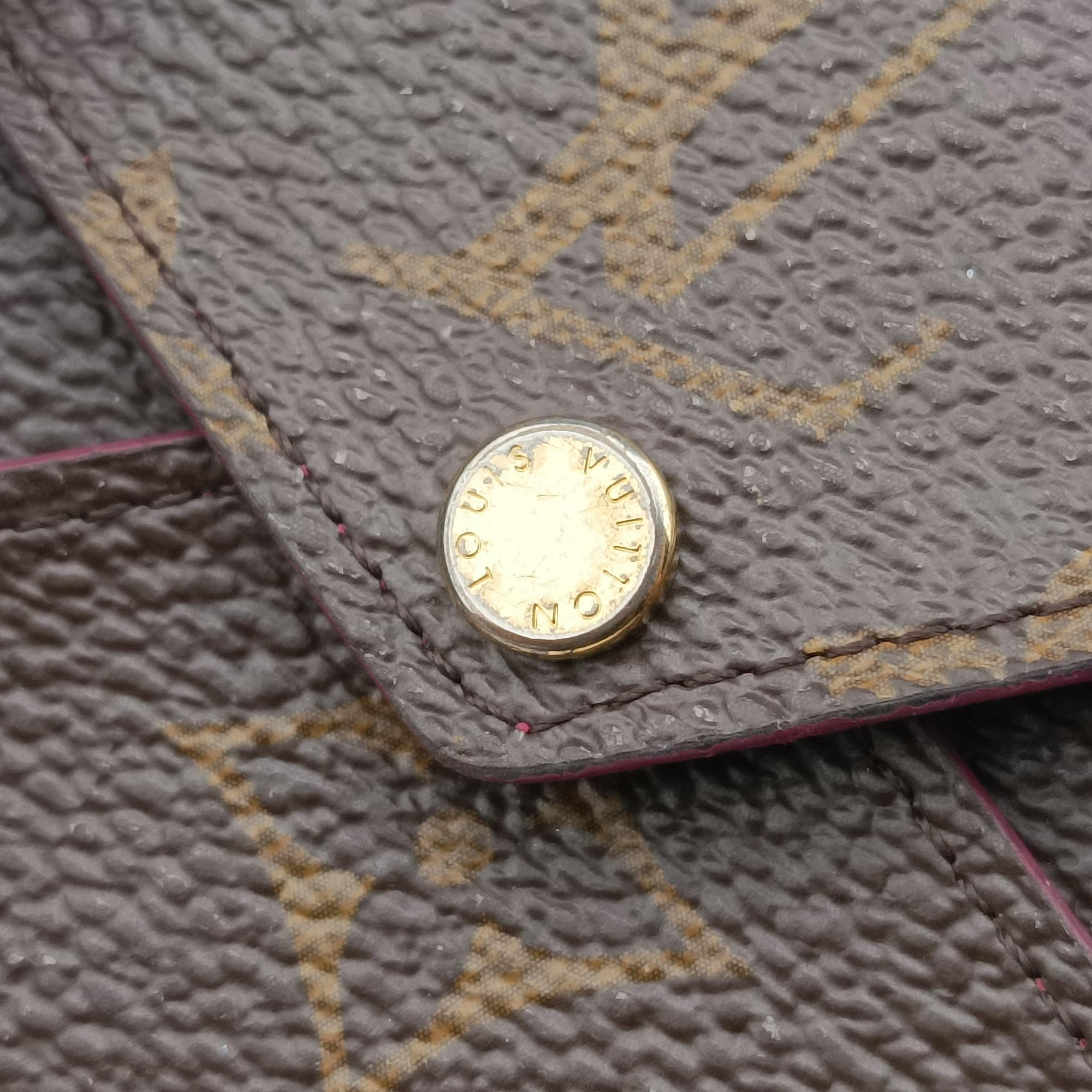 Pre-owned Louis Vuitton Pochette Kirigami Brown Monogram Canvas M62034 clutchbag | stylenewstar