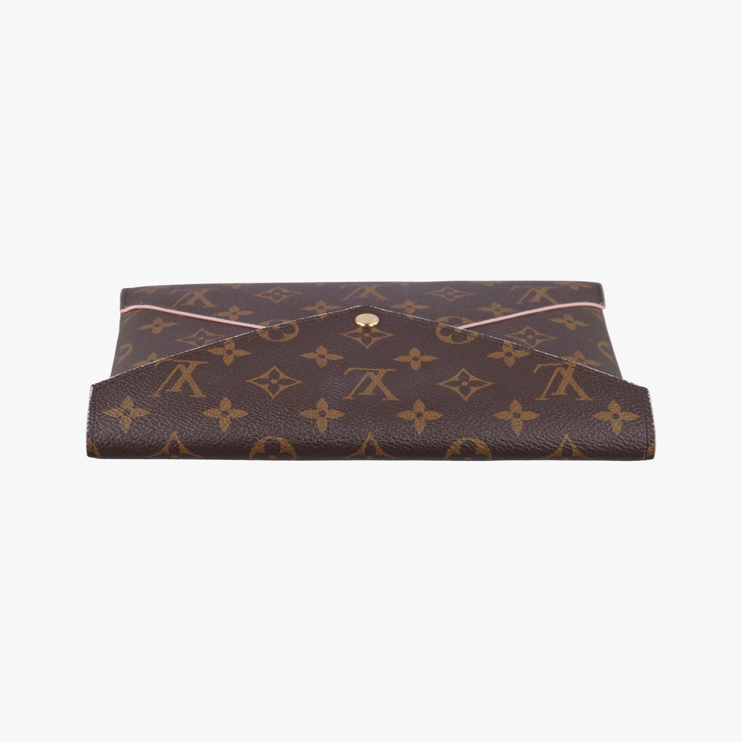 Pre-owned Louis Vuitton Pochette Kirigami Brown Monogram Canvas M62034 clutchbag | stylenewstar