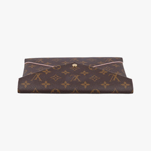 Pre-owned Louis Vuitton Pochette Kirigami Brown Monogram Canvas M62034 clutchbag | stylenewstar