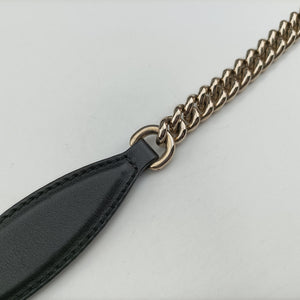 Pre-owned Gucci Emily Black Leather 295403 shoulderbag | stylenewstar