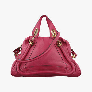 Secondhand Chloe Paraty Red Leather  shoulderbag | stylenewstar