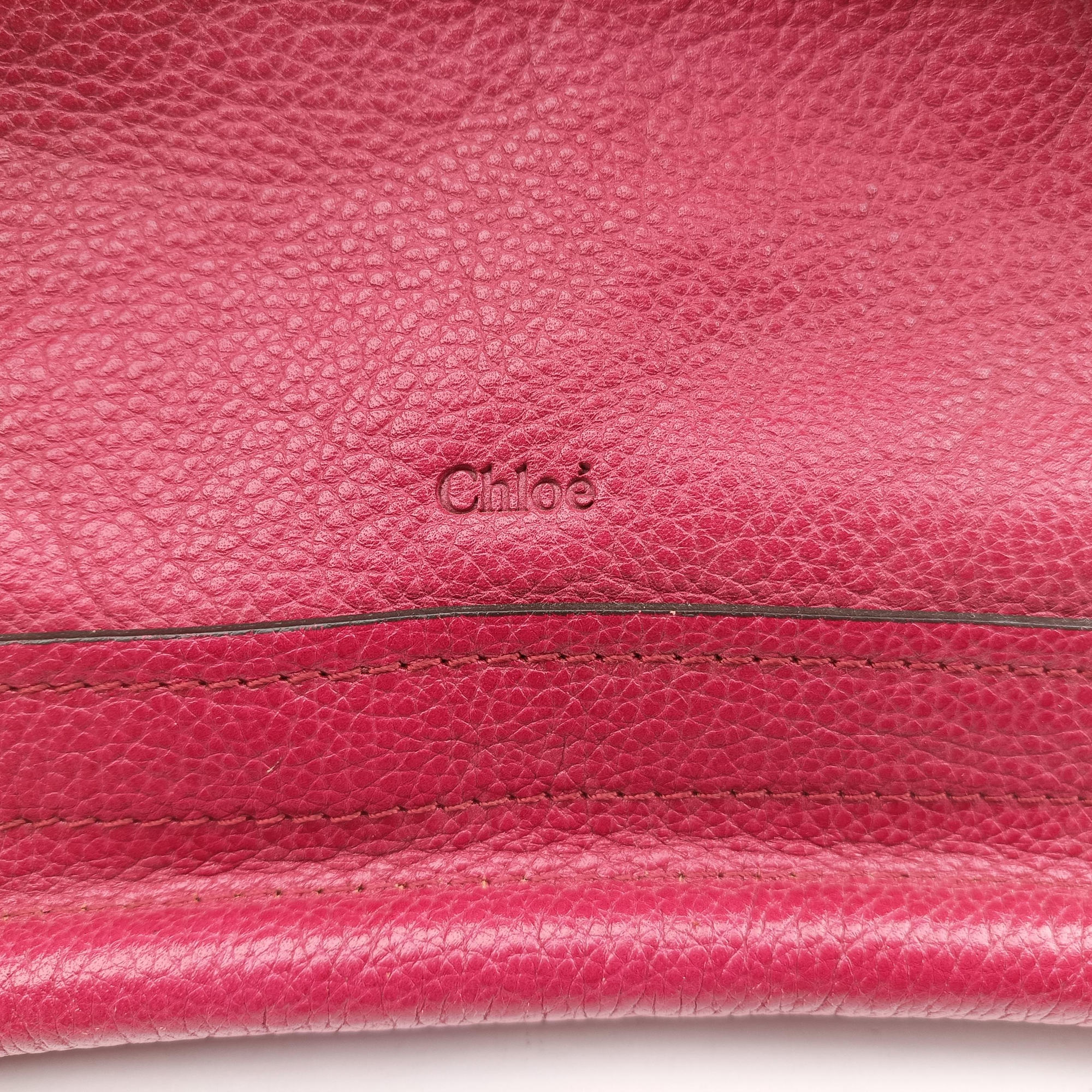 Secondhand Chloe Paraty Red Leather  shoulderbag | stylenewstar