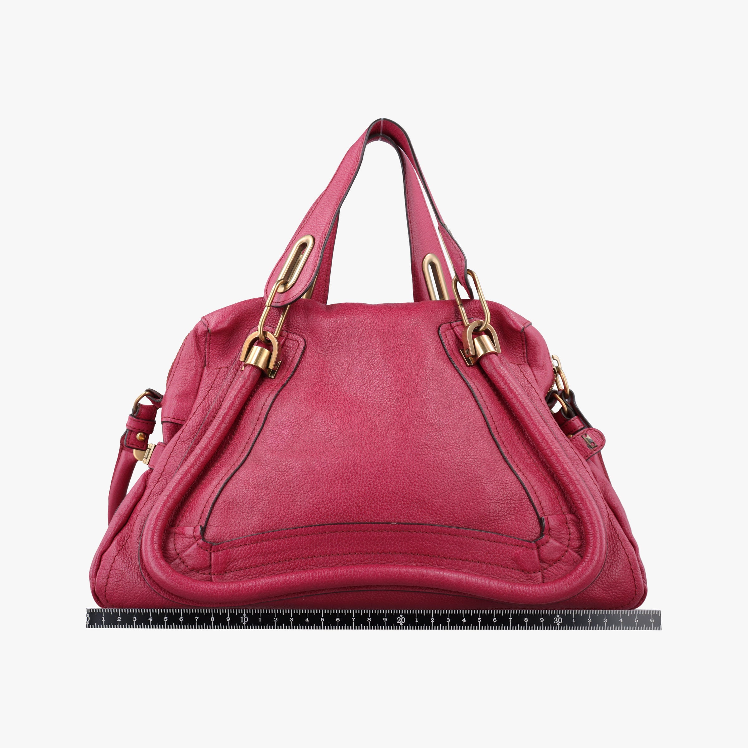 Secondhand Chloe Paraty Red Leather  shoulderbag | stylenewstar