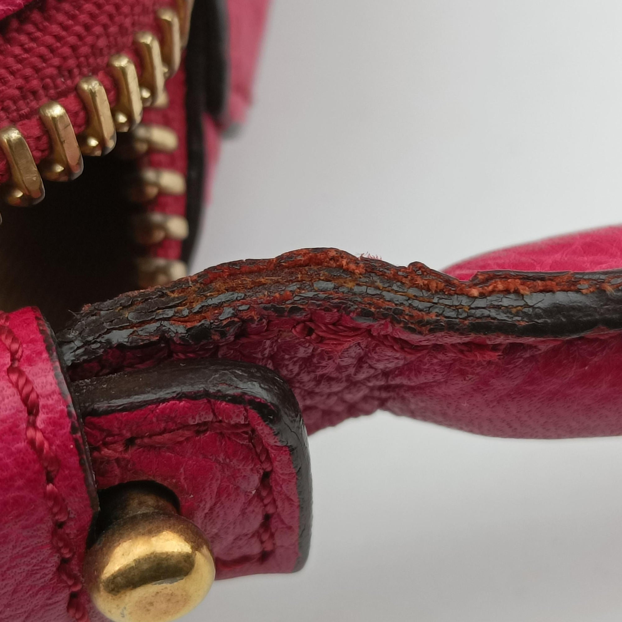 Secondhand Chloe Paraty Red Leather  shoulderbag | stylenewstar