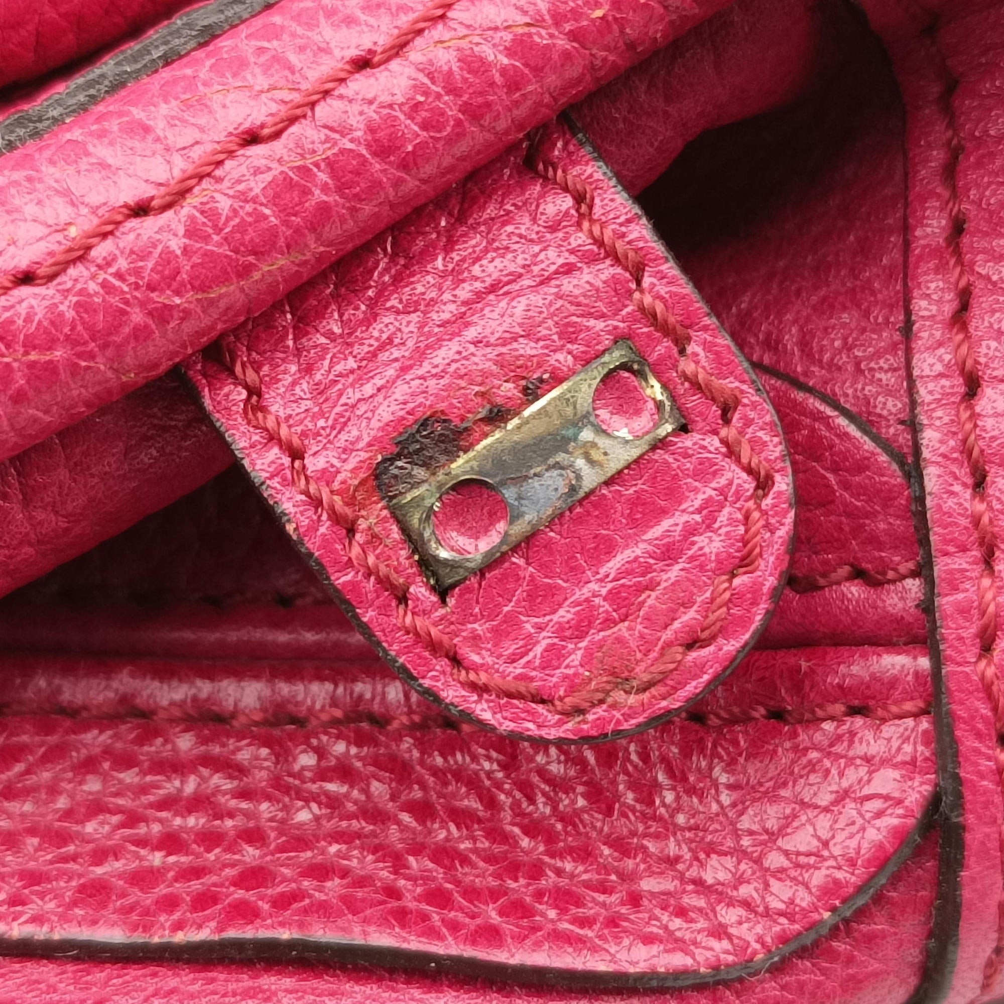 Secondhand Chloe Paraty Red Leather  shoulderbag | stylenewstar