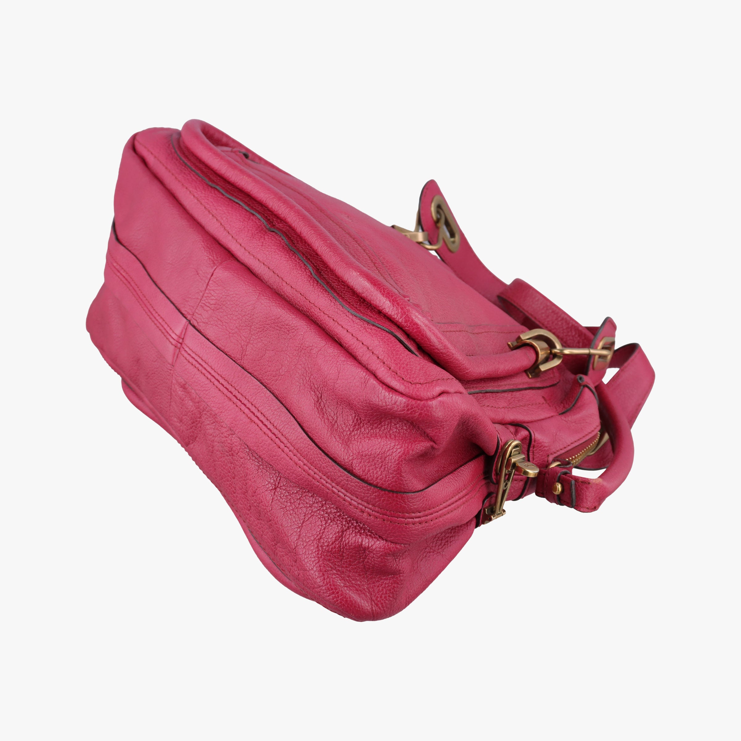 Secondhand Chloe Paraty Red Leather  shoulderbag | stylenewstar