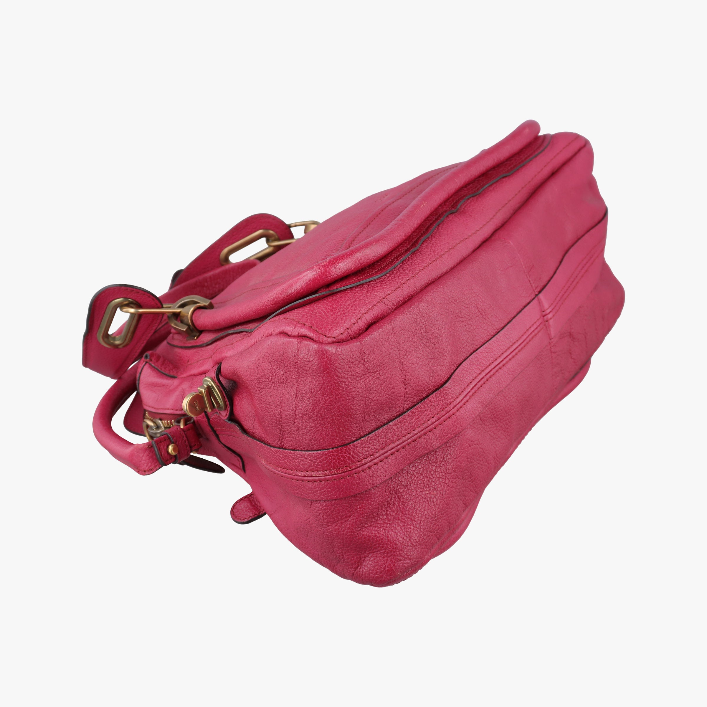 Secondhand Chloe Paraty Red Leather  shoulderbag | stylenewstar