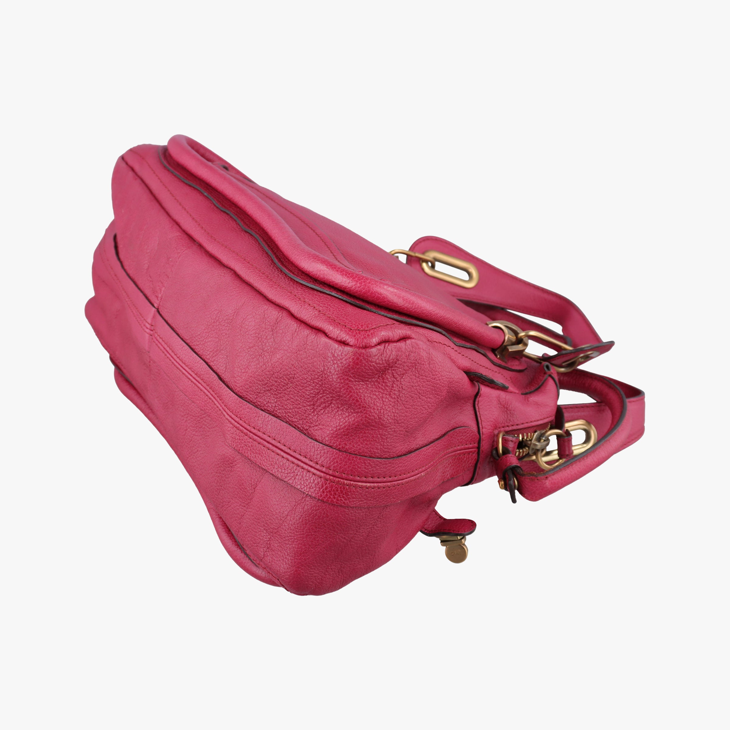 Secondhand Chloe Paraty Red Leather  shoulderbag | stylenewstar