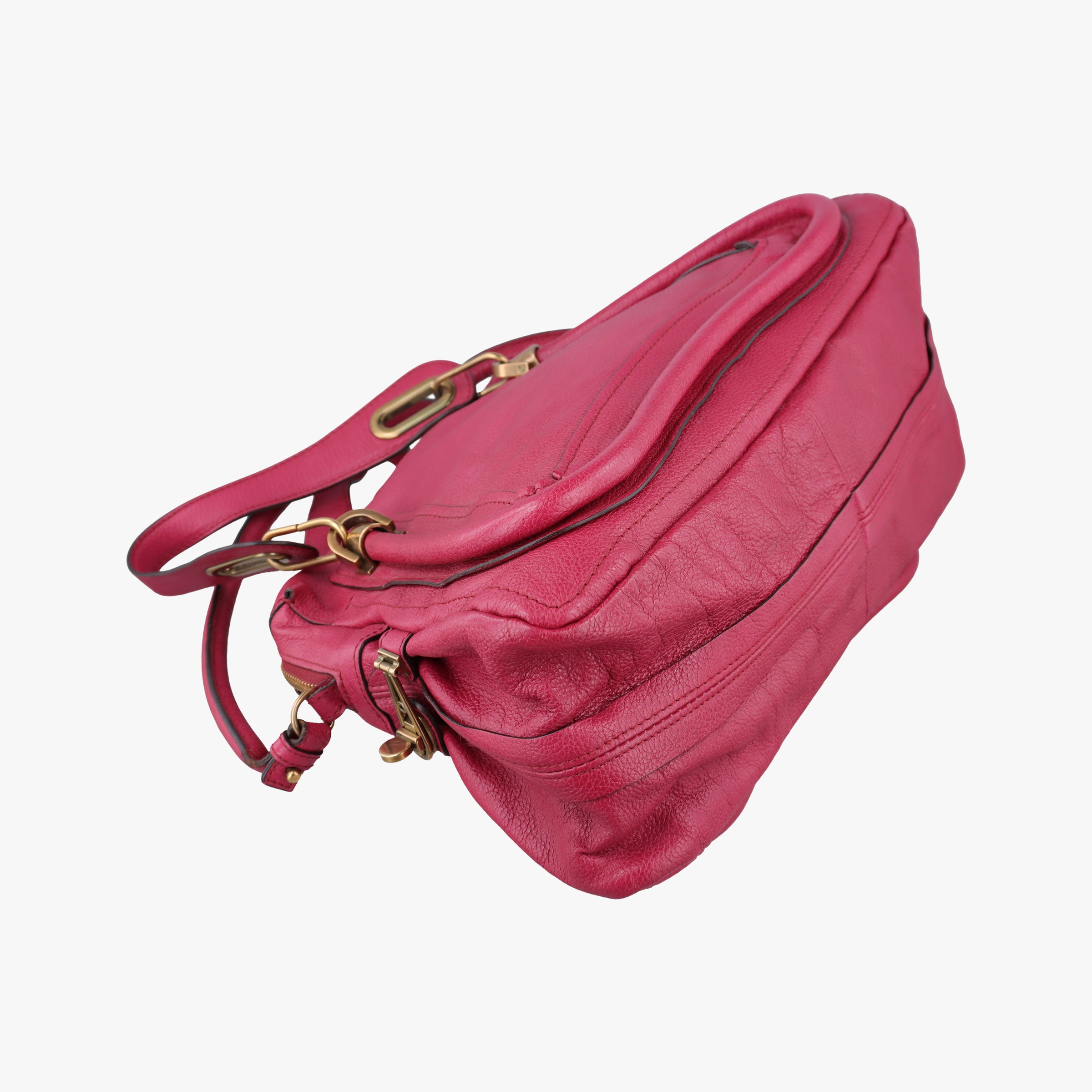 Secondhand Chloe Paraty Red Leather  shoulderbag | stylenewstar