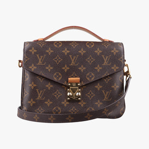 Pre-owned Louis Vuitton Pochette Metis MM Brown Monogram Canvas M44875 shoulderbag | stylenewstar