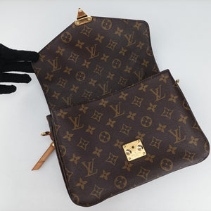 Pre-owned Louis Vuitton Pochette Metis MM Brown Monogram Canvas M44875 shoulderbag | stylenewstar