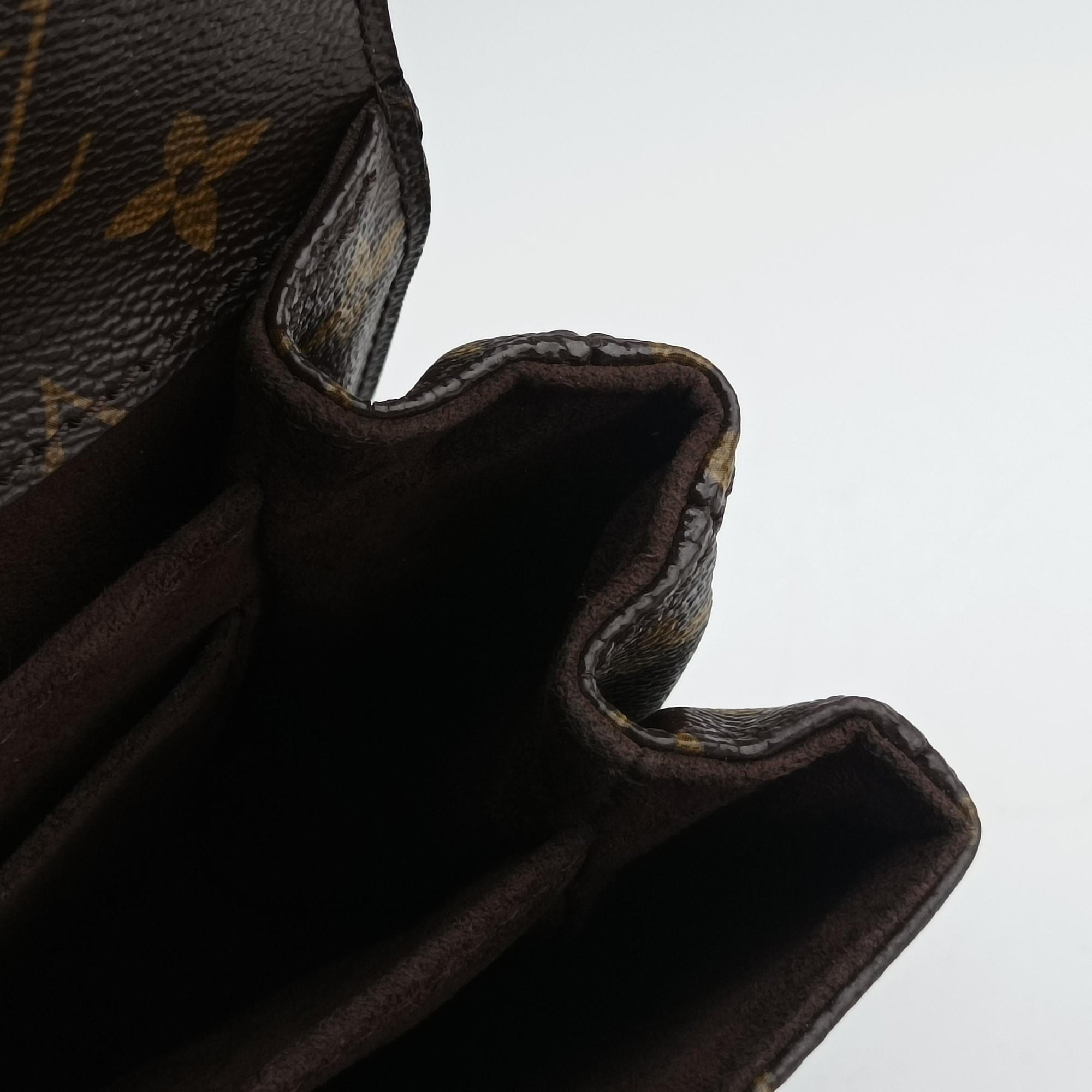 Pre-owned Louis Vuitton Pochette Metis MM Brown Monogram Canvas M44875 shoulderbag | stylenewstar
