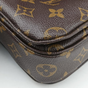 Pre-owned Louis Vuitton Pochette Metis MM Brown Monogram Canvas M44875 shoulderbag | stylenewstar