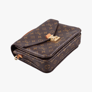 Pre-owned Louis Vuitton Pochette Metis MM Brown Monogram Canvas M44875 shoulderbag | stylenewstar
