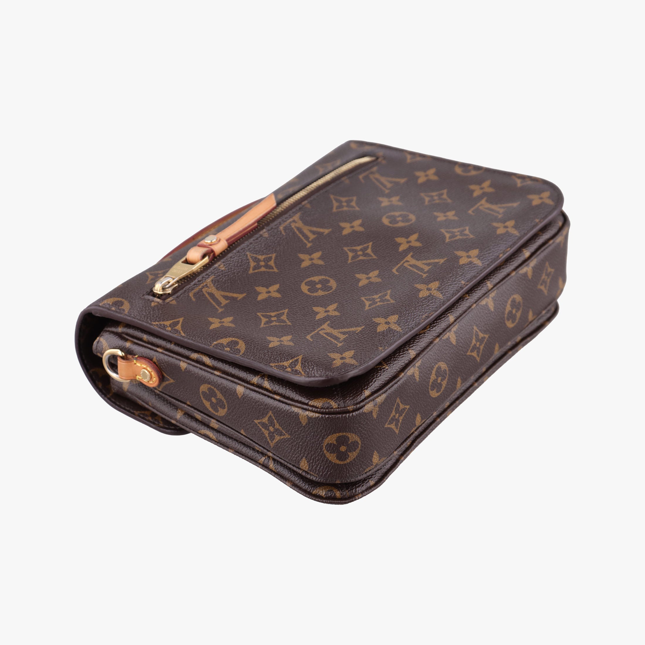 Pre-owned Louis Vuitton Pochette Metis MM Brown Monogram Canvas M44875 shoulderbag | stylenewstar