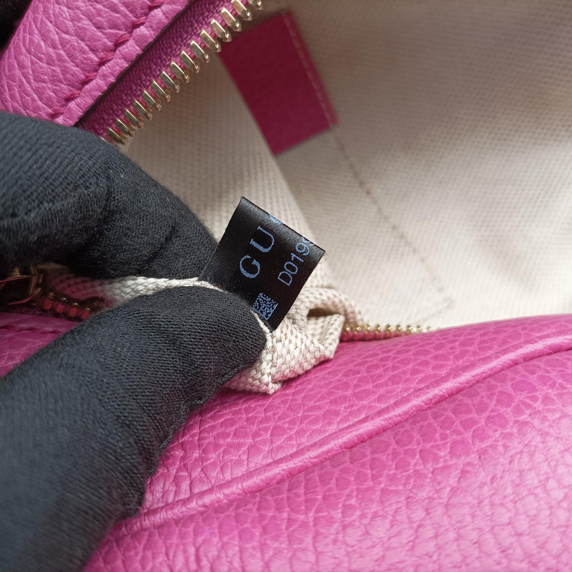 Secondhand Gucci Soho Rose×red Leather 431570 backpack/rucksack | stylenewstar