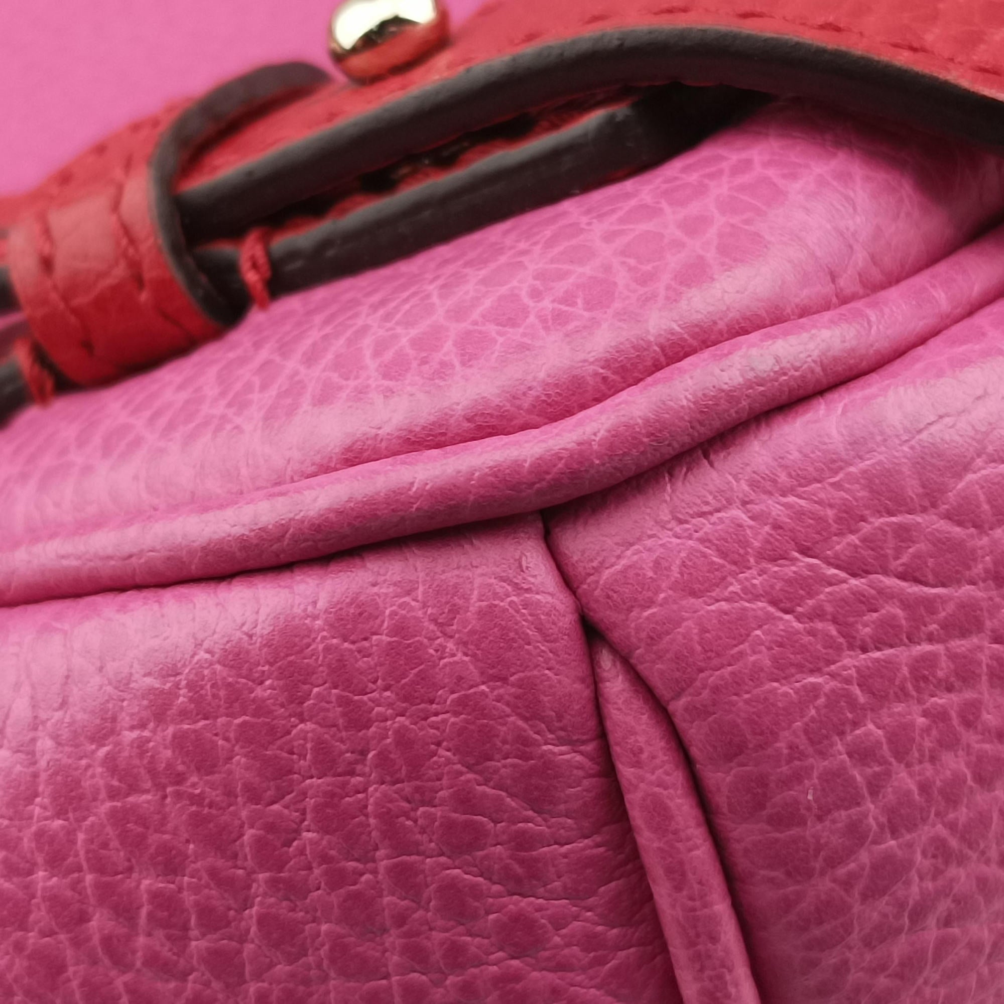 Secondhand Gucci Soho Rose×red Leather 431570 backpack/rucksack | stylenewstar