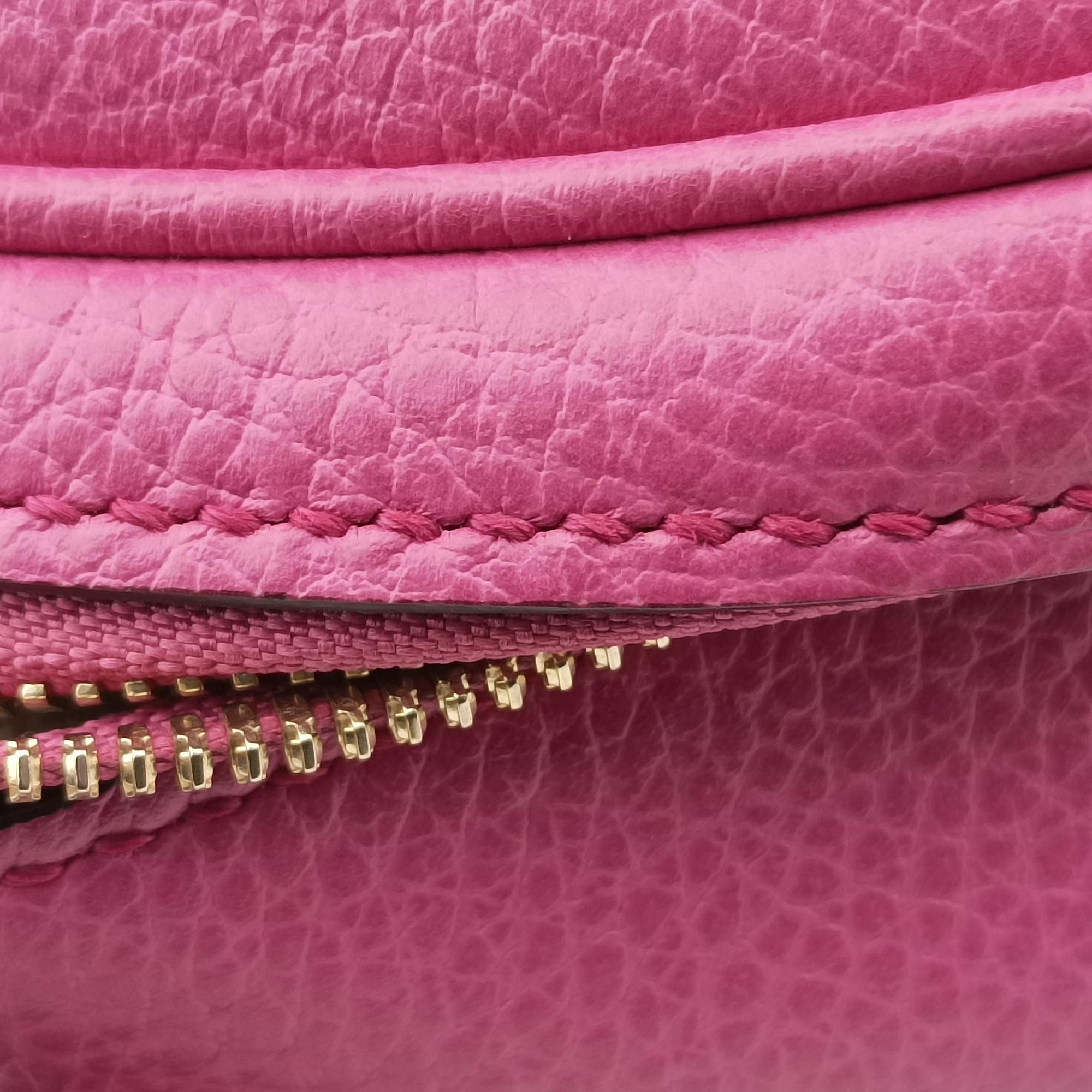 Secondhand Gucci Soho Rose×red Leather 431570 backpack/rucksack | stylenewstar
