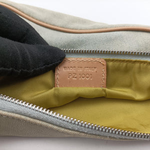 Pre-owned Christian Dior Saddle Blue fabric  handbag | stylenewstar