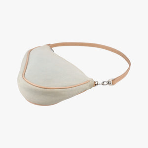 Pre-owned Christian Dior Saddle Blue fabric  handbag | stylenewstar