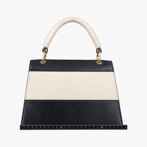 Pre-owned Gucci Queen Margaret Black×white Leather 476541 shoulderbag | stylenewstar