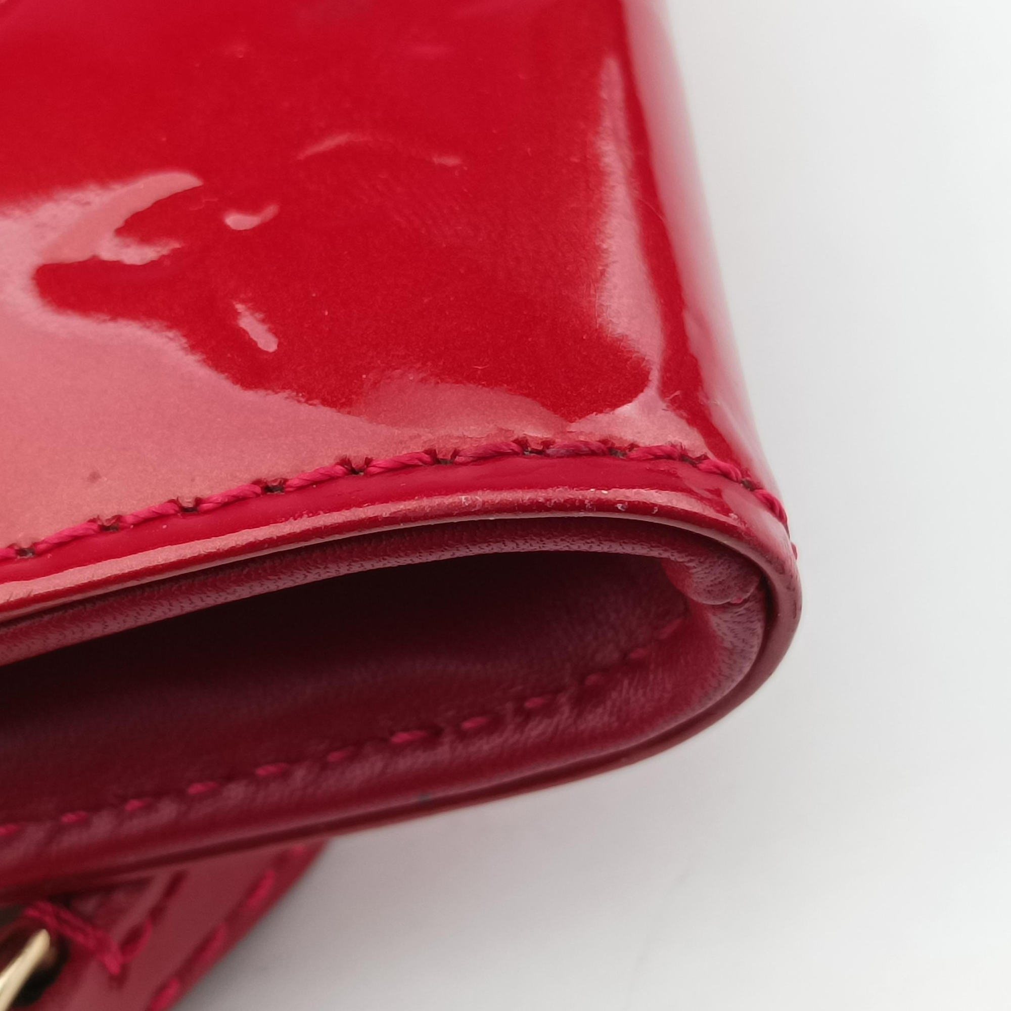 Pre-owned Louis Vuitton Sunset Boulevard Pomme d'Amour Vernis M93543 shoulderbag | stylenewstar