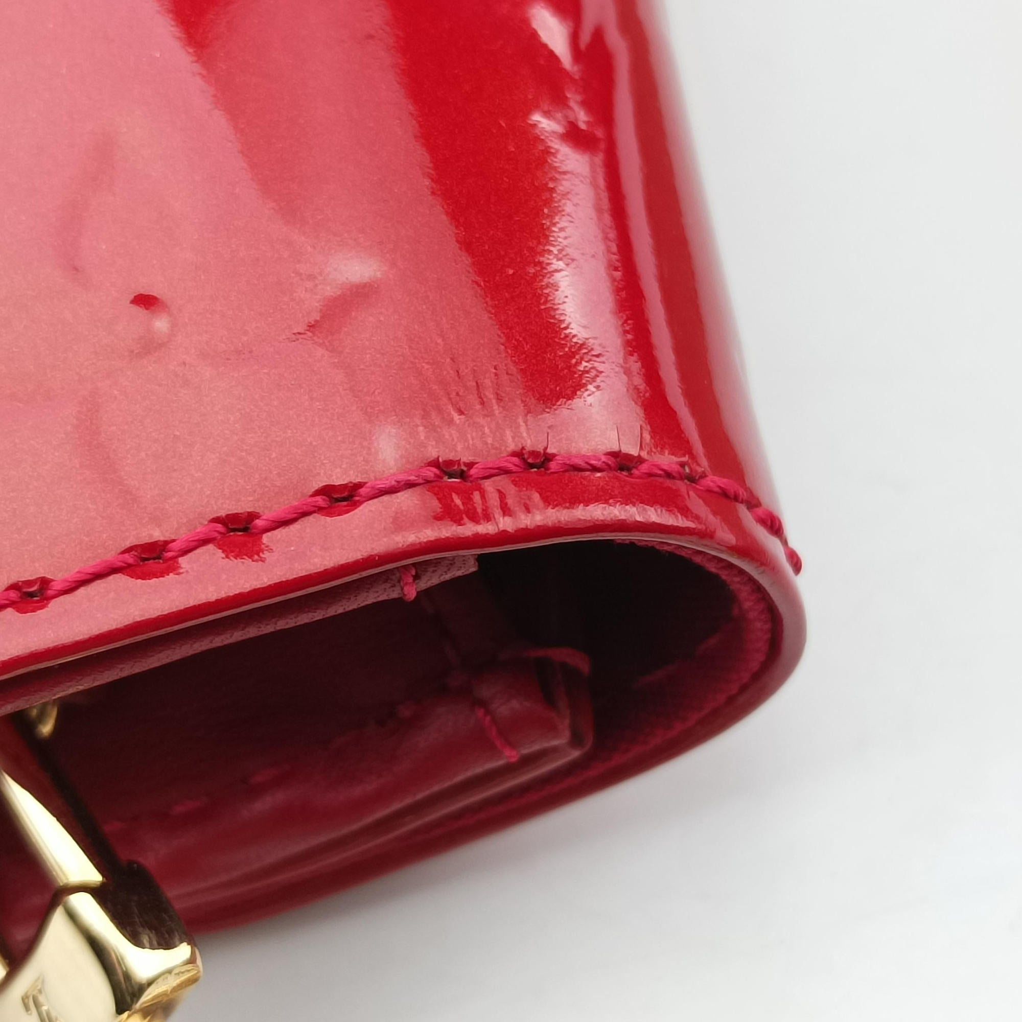 Pre-owned Louis Vuitton Sunset Boulevard Pomme d'Amour Vernis M93543 shoulderbag | stylenewstar