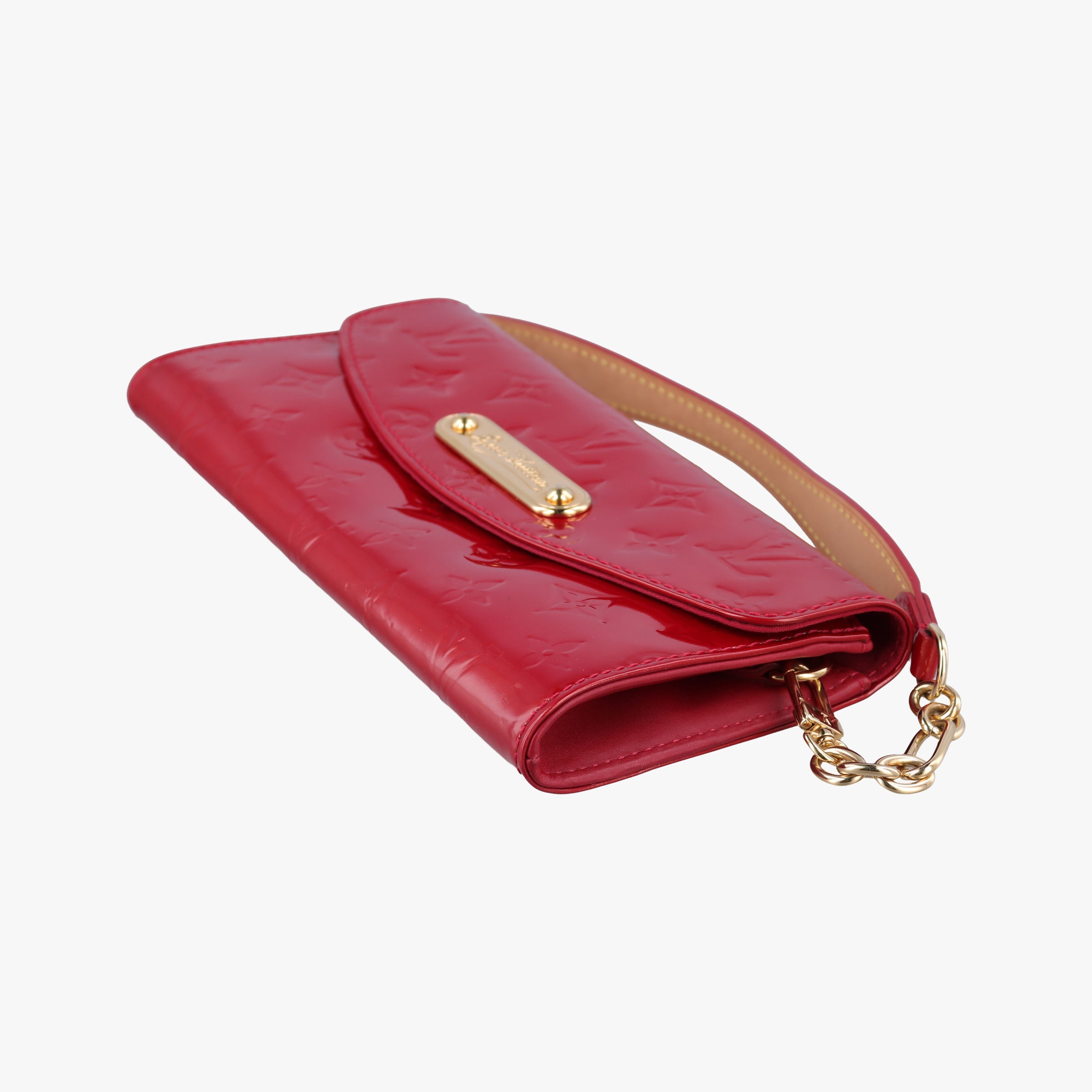 Pre-owned Louis Vuitton Sunset Boulevard Pomme d'Amour Vernis M93543 shoulderbag | stylenewstar