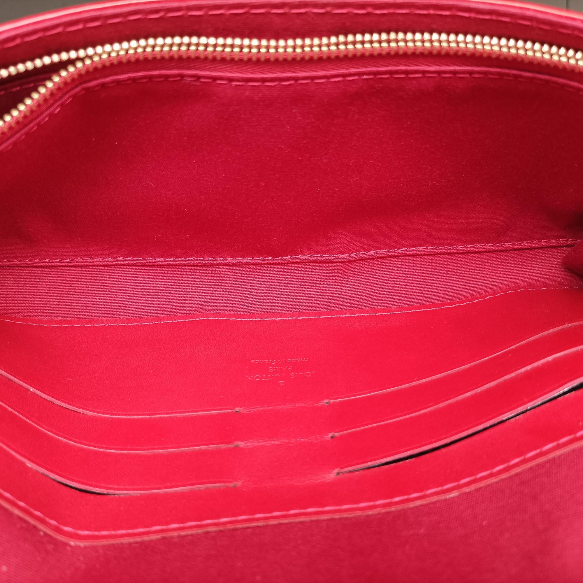 Pre-owned Louis Vuitton Sunset Boulevard Pomme d'Amour Vernis M93543 shoulderbag | stylenewstar