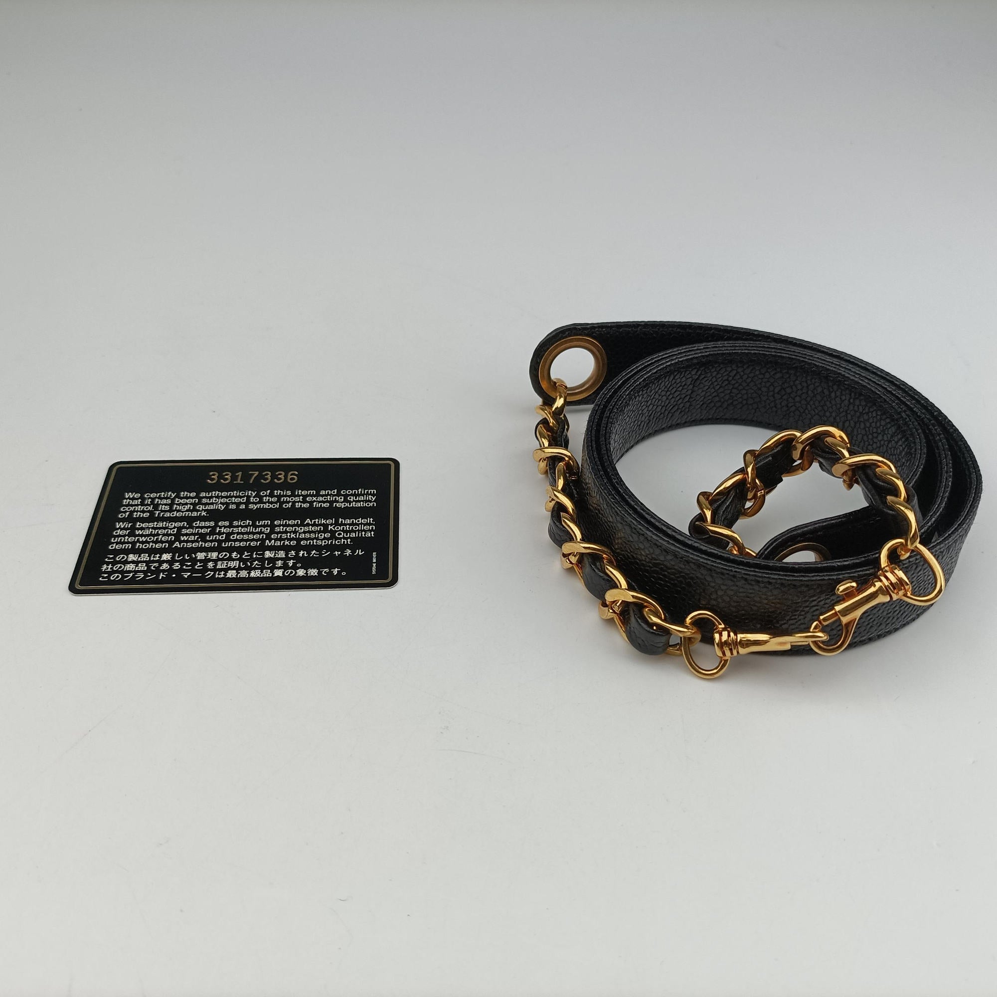 Vintage Chanel Cocomark Vanity Black Caviar skin A01999 shoulderbag | stylenewstar
