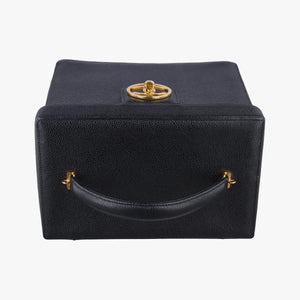 Vintage Chanel Cocomark Vanity Black Caviar skin A01999 shoulderbag | stylenewstar