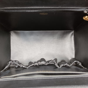 Vintage Chanel Cocomark Vanity Black Caviar skin A01999 shoulderbag | stylenewstar