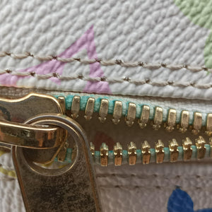 Vintage Louis Vuitton Alma PM white Monogram Multicolor M92647 handbag | stylenewstar