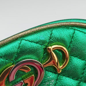 Vintage Gucci Laminate Red×Green Leather 534951 shoulderbag | stylenewstar