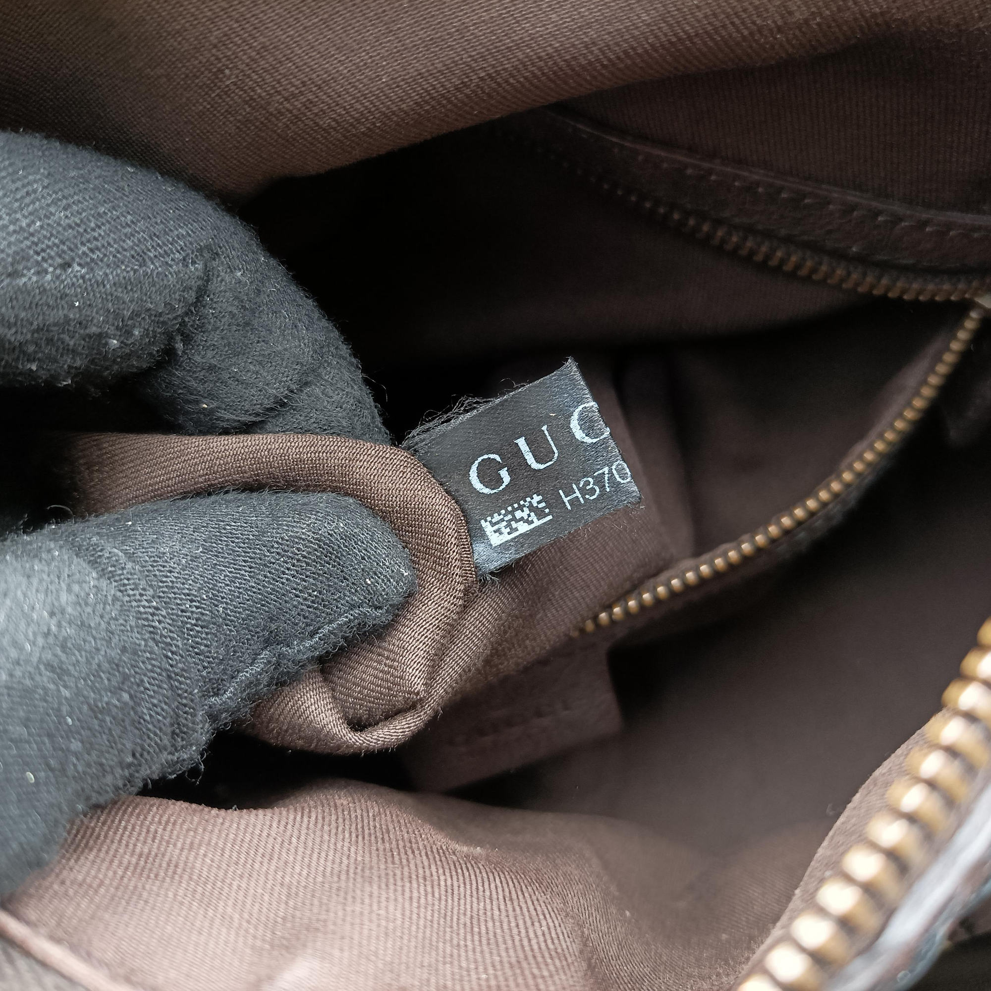 Pre-owned Gucci Babushka Multicolour PVC coated canvas×Leather 207775 handbag | stylenewstar
