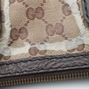 Pre-owned Gucci Babushka Multicolour PVC coated canvas×Leather 207775 handbag | stylenewstar