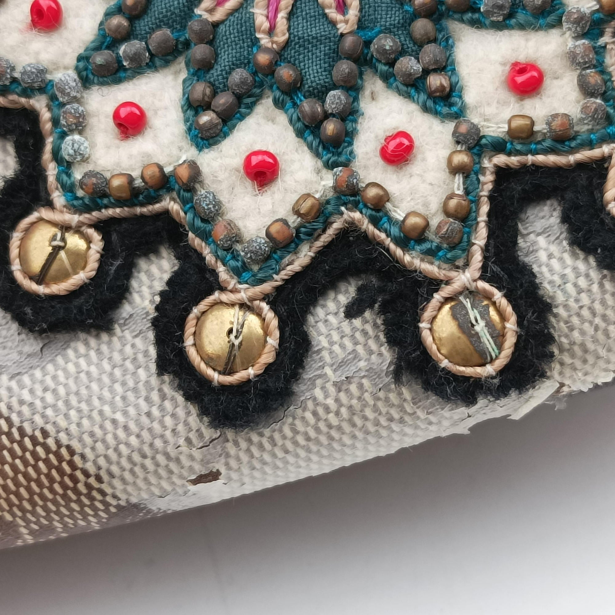 Pre-owned Gucci Babushka Multicolour PVC coated canvas×Leather 207775 handbag | stylenewstar
