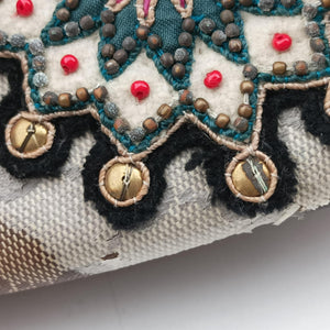 Pre-owned Gucci Babushka Multicolour PVC coated canvas×Leather 207775 handbag | stylenewstar